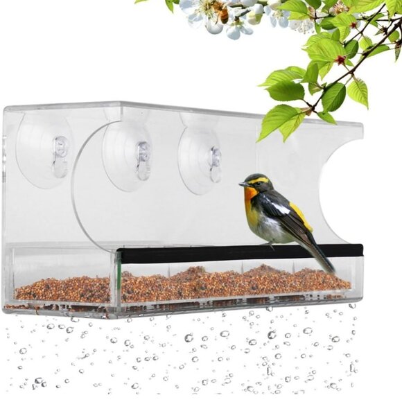 Other - 🌼3/$33🌼 Brand New- Bavision Window Bird Feeder with 3 Strong Suction Cups